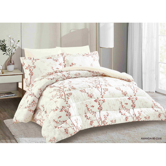 4PC COMFORTER SET-SINGLE 