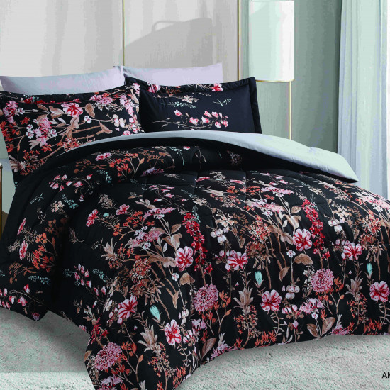 6-Piece Double Super King Size Comforter Set