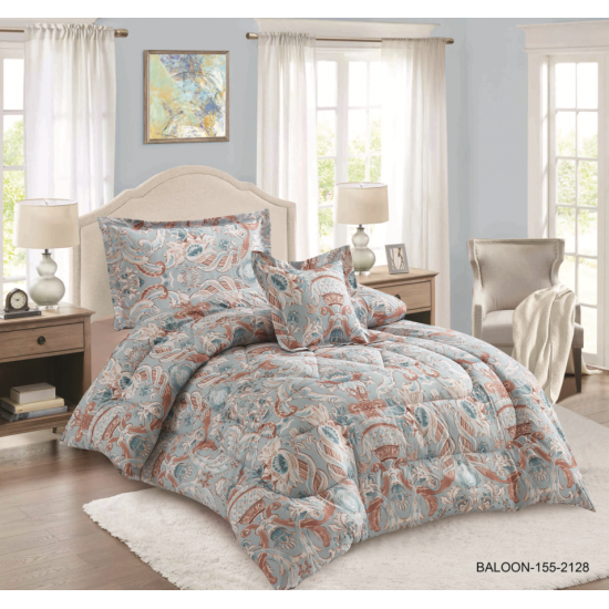 4PC COMFORTER SETSINGLE