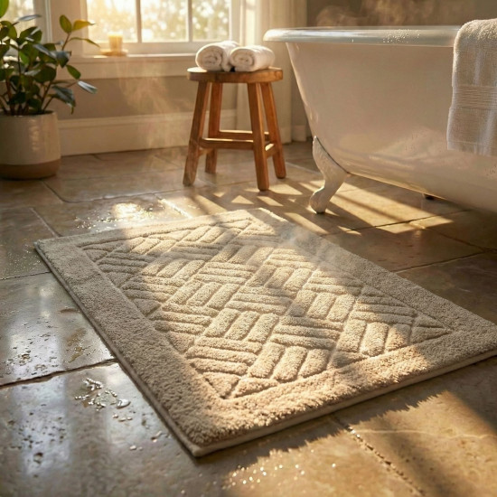 Bath Mat – Ultrasoft Microfiber | 50x80CM | 1750 GSM