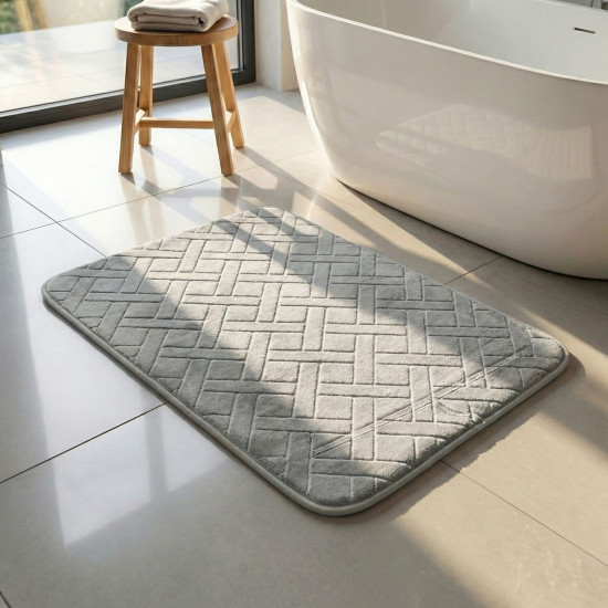 Bath Mat – Ultrasoft Memory Foam | 50x80CM | 1150 GSM