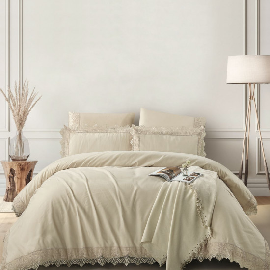 Luxury 6-Piece Wedding Comforter Bedding Set – King Size Luxury 6-Piece Wedding Comforter Bedding Set – King Size