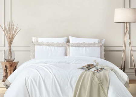 Luxury 6-Piece Wedding Comforter Bedding Set – King Size 