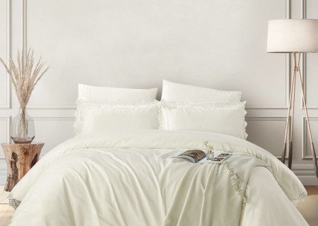 Luxury 6-Piece Wedding Comforter Bedding Set – King Size 