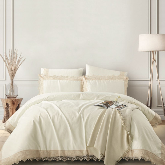 Luxury 6-Piece Wedding Comforter Bedding Set – King Size Luxury 6-Piece Wedding Comforter Bedding Set – King Size