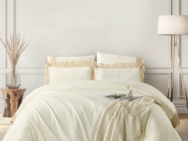 Luxury 6-Piece Wedding Comforter Bedding Set – King Size 