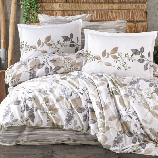 6-Piece Super King-Size Duvet Cover Set - 100% Cotton(Without filling)