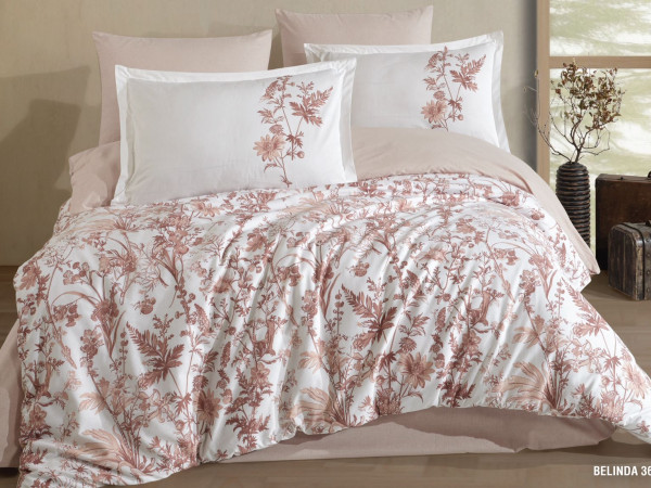 6-Piece Super King-Size Duvet Cover Set - 100% Cotton(Without filling)