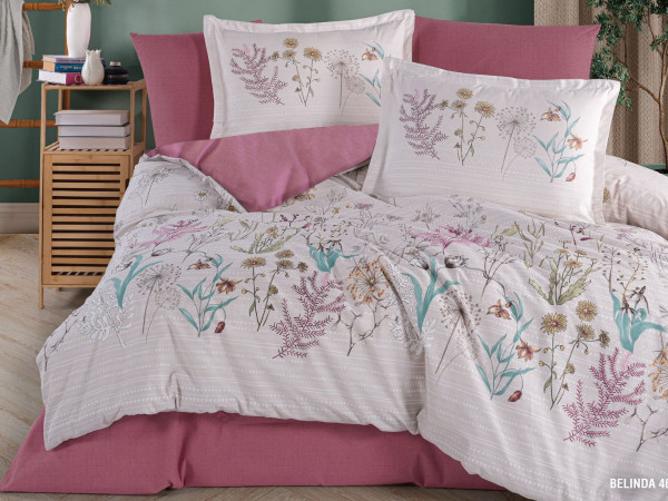 6-Piece Super King-Size Duvet Cover Set - 100% Cotton(Without filling)