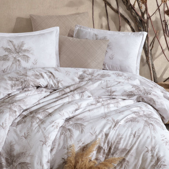 6-Piece Double Super King Size Comforter Set – 100% Turkish Cotton, Double-Face Design