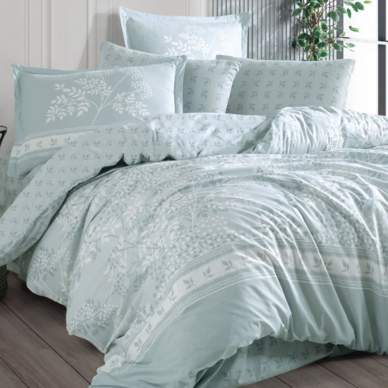 6-Piece Double Super King Size Comforter Set – 100% Turkish Cotton, Double-Face Design