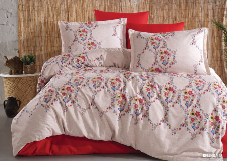 6-Piece Double Super King Size Comforter Set – 100% Turkish Cotton, Double-Face Design
