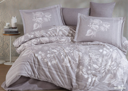 6-Piece Double Super King Size Comforter Set – 100% Turkish Cotton, Double-Face Design