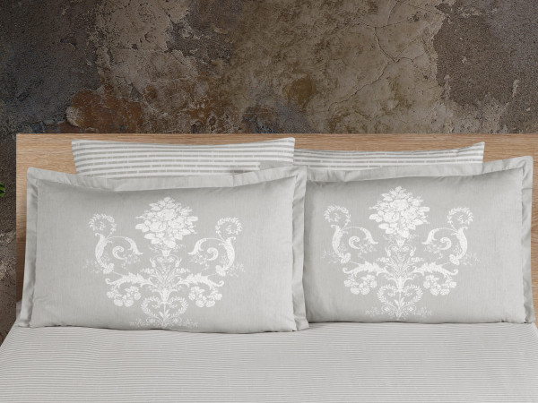 6-Piece Super King-Size Duvet Cover Set - 100% Cotton(Without filling)