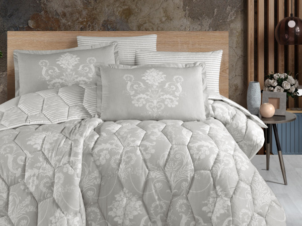 6-Piece Super King-Size Duvet Cover Set - 100% Cotton(Without filling)