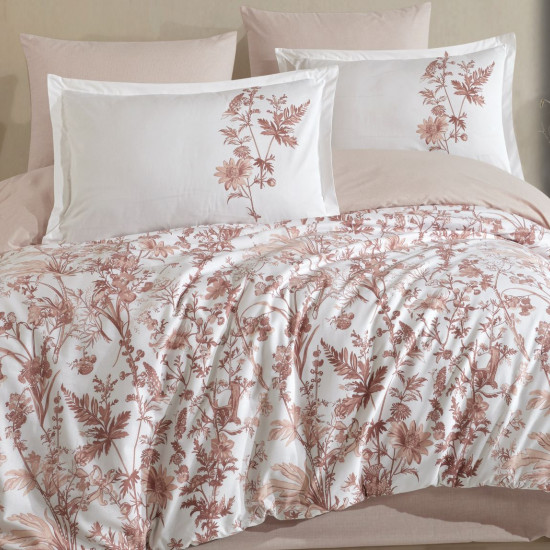 6-Piece Double Super King Size Comforter Set – 100% Turkish Cotton, Double-Face Design