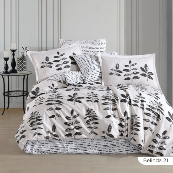 Duvet cover 6pcs set superking size 100% cotton