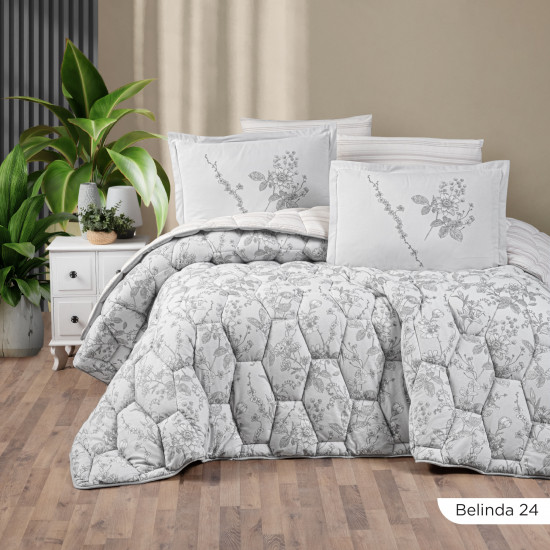 Duvet cover 6pcs set superking size 100% cotton