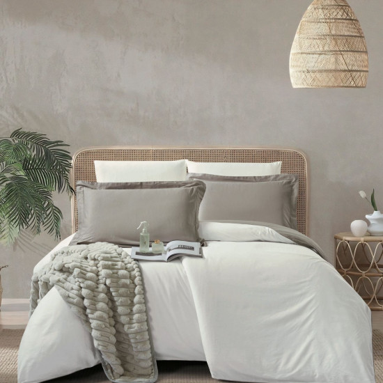 100% COTTON DUVET COVER 6PCS SET SUPERKING SIZE 240X260CM(Without filling)