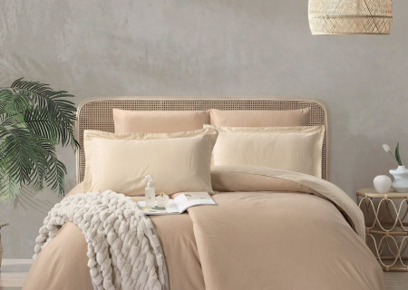 100% COTTON DUVET COVER 6PCS SET SUPERKING SIZE 240X260CM(Without filling)