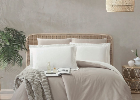 100% COTTON DUVET COVER 6PCS SET SUPERKING SIZE 240X260CM(Without filling)