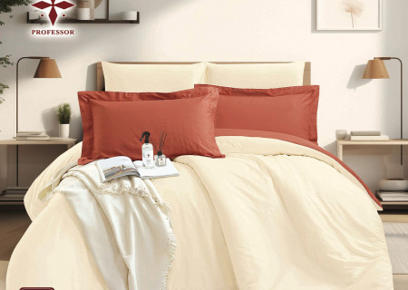 6-Piece Double Super King Comforter Set – 100% Cotton