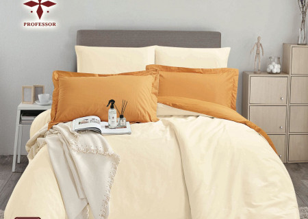 6-Piece Double Super King Comforter Set – 100% Cotton