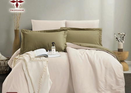 6-Piece Double Super King Comforter Set – 100% Cotton