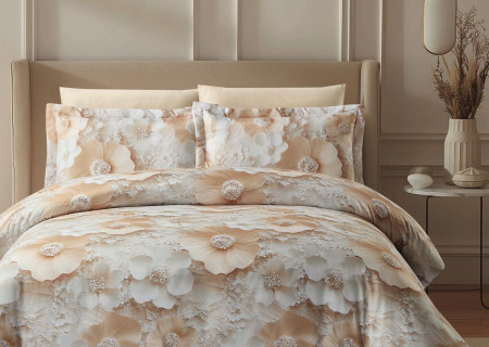 6-Piece Comforter Set with 5D Embossed Design