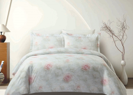 6-Piece Comforter Set with 5D Embossed Design