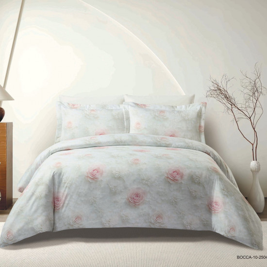 6-Piece Comforter Set with 5D Embossed Design 6-Piece Comforter Set with 5D Embossed Design