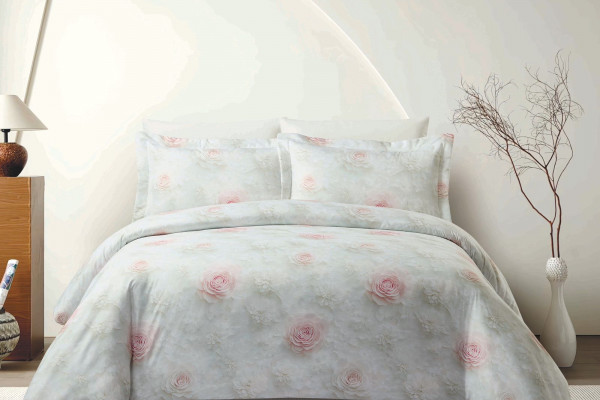 6-Piece Comforter Set with 5D Embossed Design