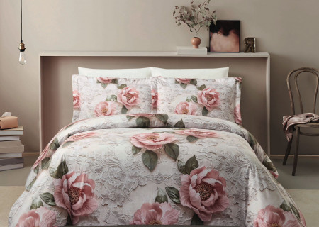 6-Piece Comforter Set with 5D Embossed Design