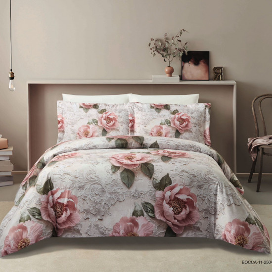 6-Piece Comforter Set with 5D Embossed Design 6-Piece Comforter Set with 5D Embossed Design