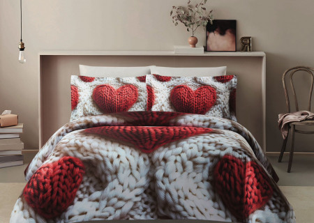 6-Piece Comforter Set with 5D Embossed Design