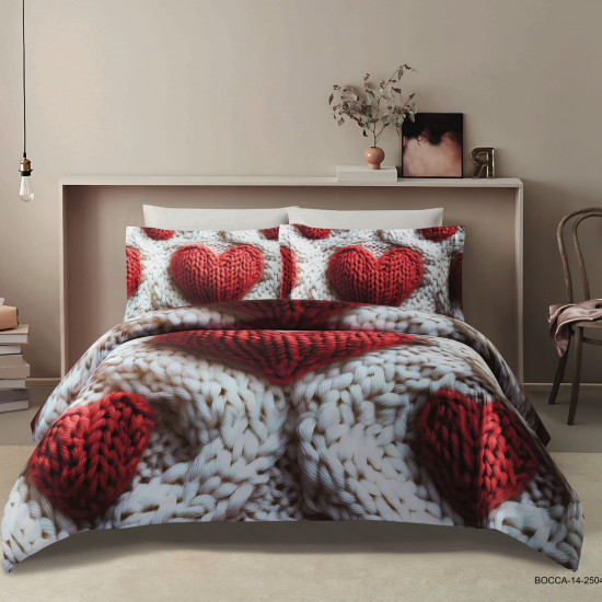 6-Piece Comforter Set with 5D Embossed Design 6-Piece Comforter Set with 5D Embossed Design