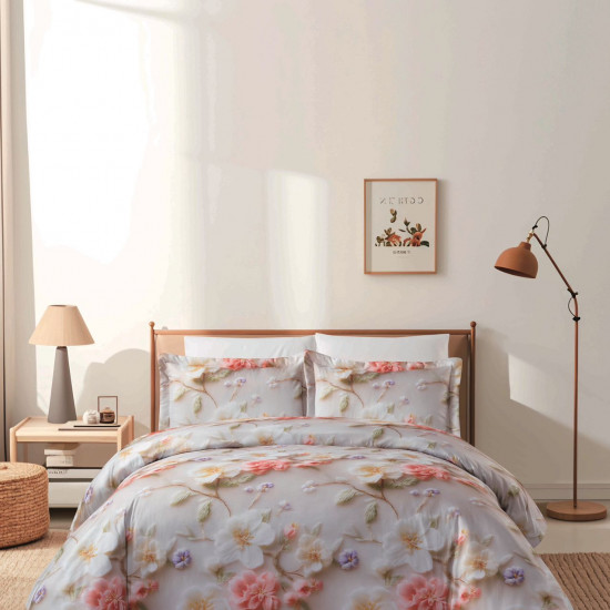 6-Piece Comforter Set with 5D Embossed Design