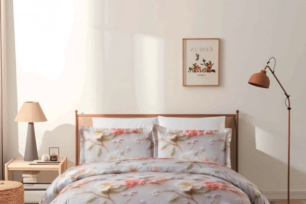 6-Piece Comforter Set with 5D Embossed Design