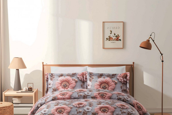 6-Piece Comforter Set with 5D Embossed Design