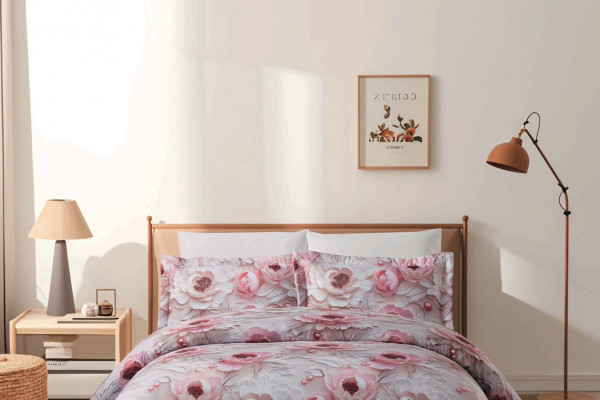 6-Piece Comforter Set with 5D Embossed Design