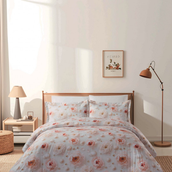 6-Piece Comforter Set with 5D Embossed Design