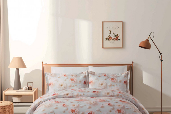 6-Piece Comforter Set with 5D Embossed Design