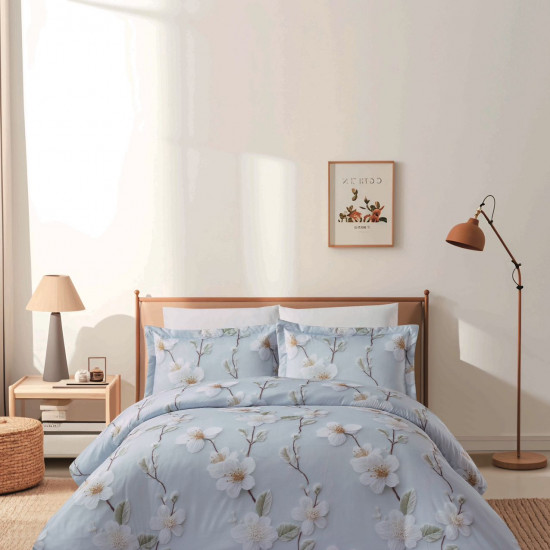 6-Piece Comforter Set with 5D Embossed Design