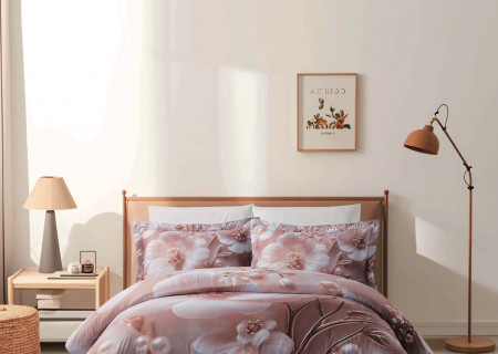 6-Piece Comforter Set with 5D Embossed Design
