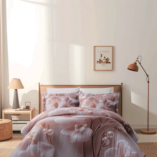 6-Piece Comforter Set with 5D Embossed Design