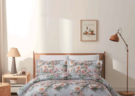 6-Piece Comforter Set with 5D Embossed Design