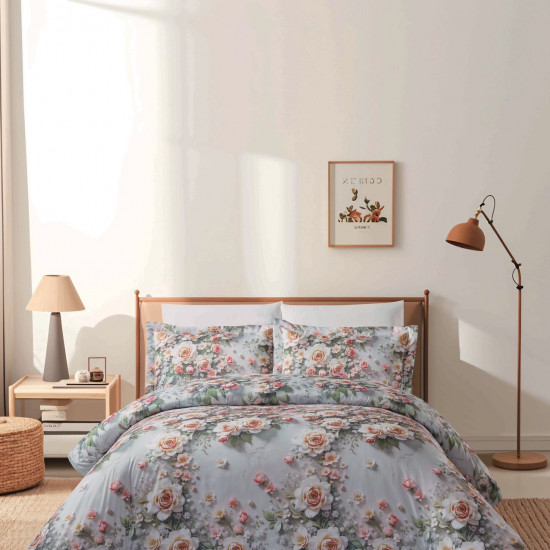 6-Piece Comforter Set with 5D Embossed Design