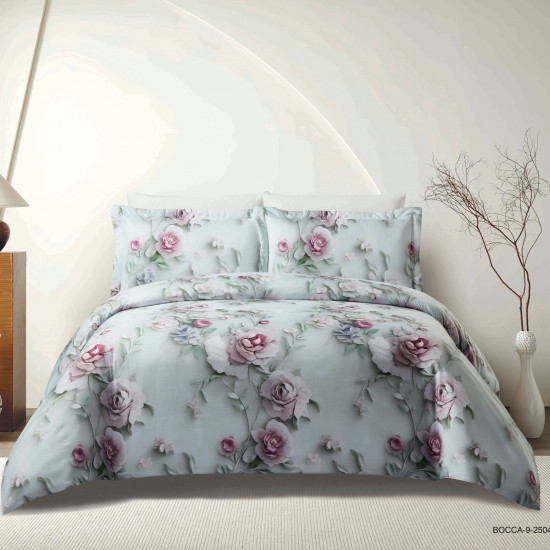 6-Piece Comforter Set with 5D Embossed Design