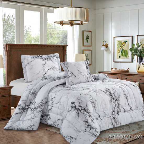 4PC COMFORTER SET-SINGLE