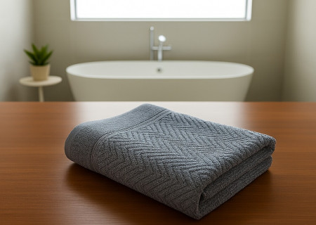 Elite Home Bath Sheet (Cotton 90x180CM)